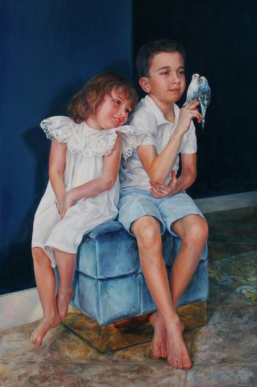 Print of Kids Paintings by Marianna Foster