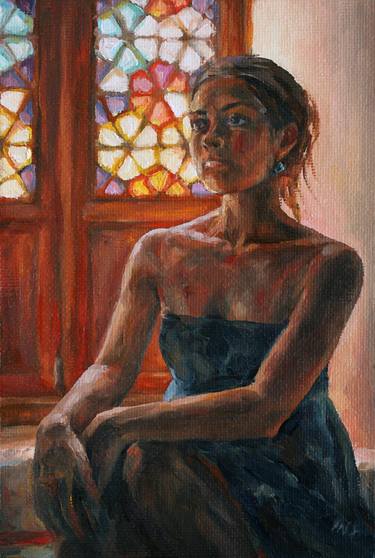 Print of Figurative Women Paintings by Marianna Foster