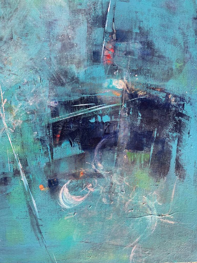 Falling Sky Painting by sharon zeugin Saatchi Art