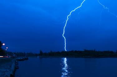 lightning with reflection - Limited Edition of 10 thumb