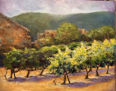 Original Impressionism Landscape Paintings by Justine Godown