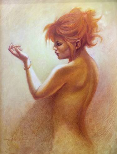 Original Nude Painting by Tom Heflin