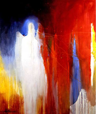 Original Abstract Expressionism Abstract Paintings by Tom Heflin