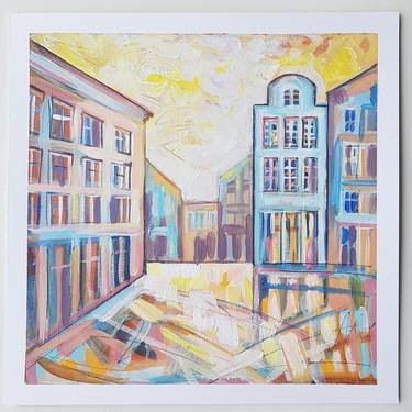 Print of Fine Art Architecture Paintings by Maja A Chris