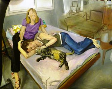 Print of Figurative Family Paintings by Hillah Nevo