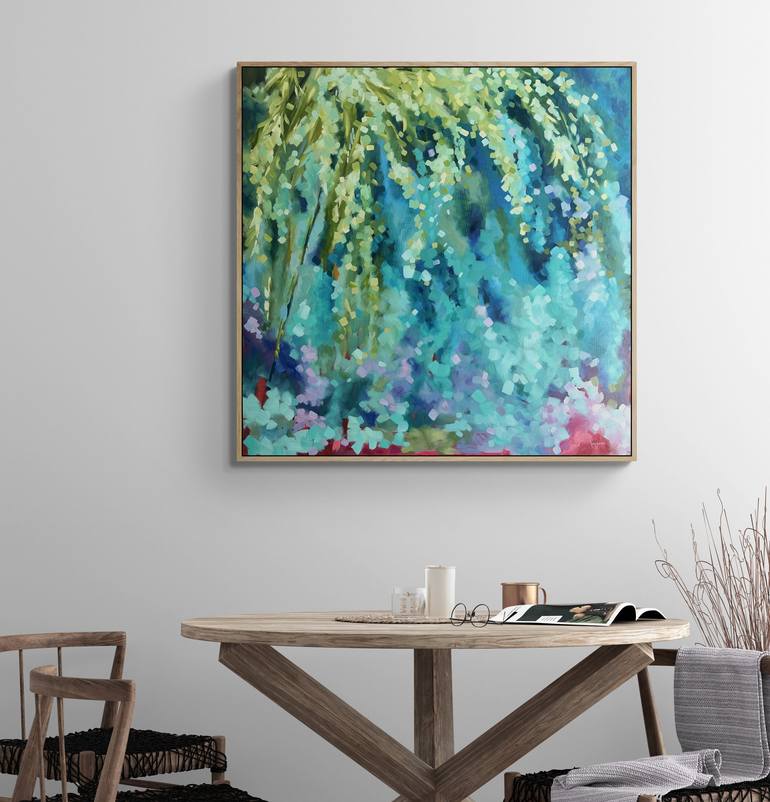 Original Abstract Landscape Painting by Karen Goddard