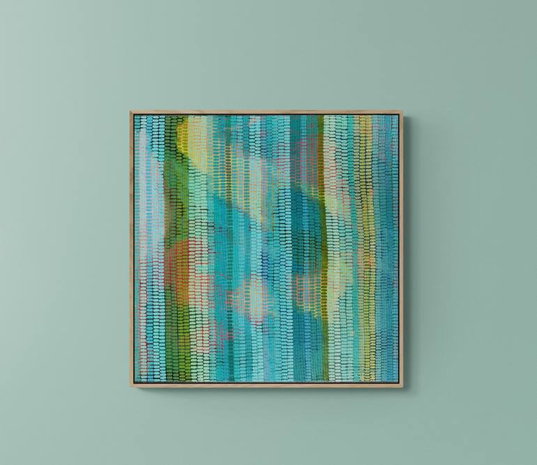 Original Abstract Expressionism Abstract Painting by Karen Goddard