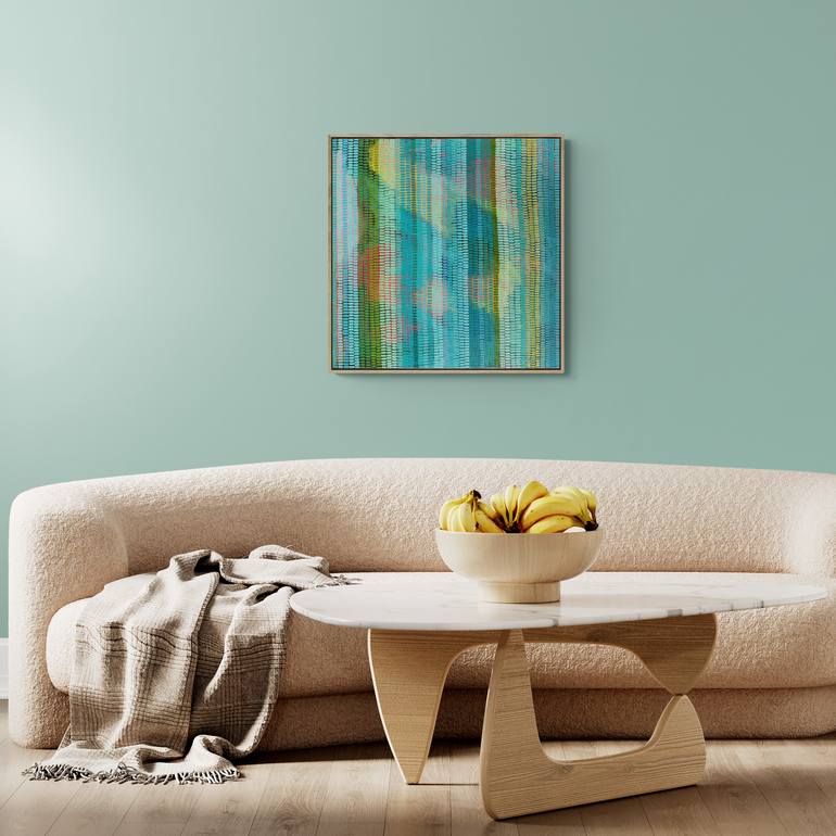 Original Abstract Expressionism Abstract Painting by Karen Goddard