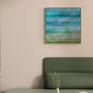 Abstract, calming blues and greens