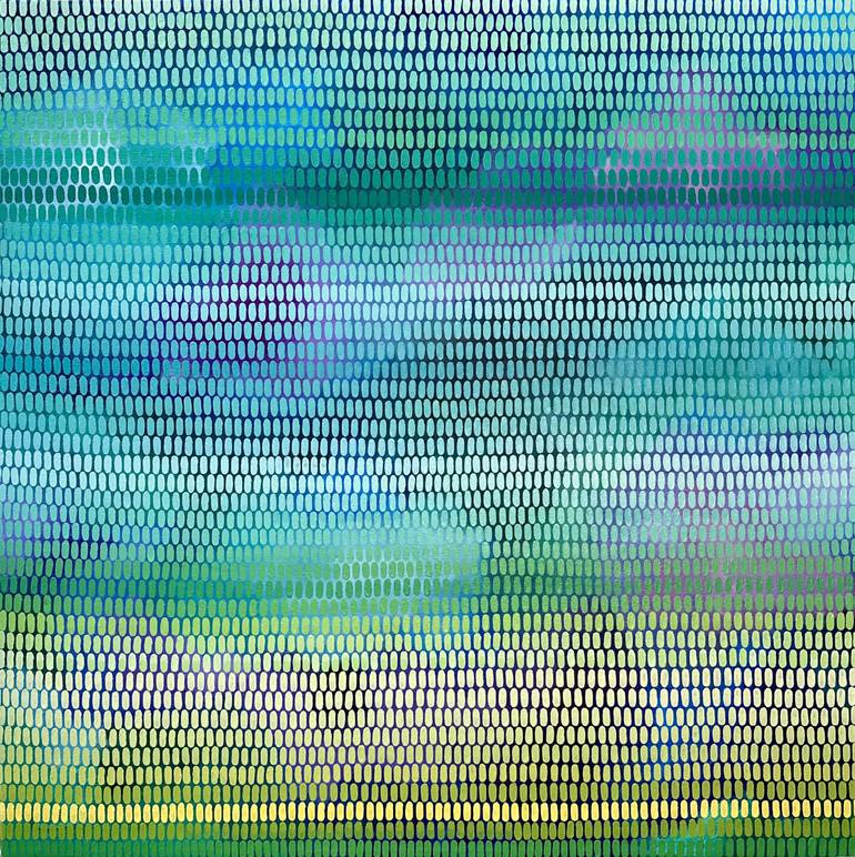 Original Abstract Expressionism Abstract Painting by Karen Goddard