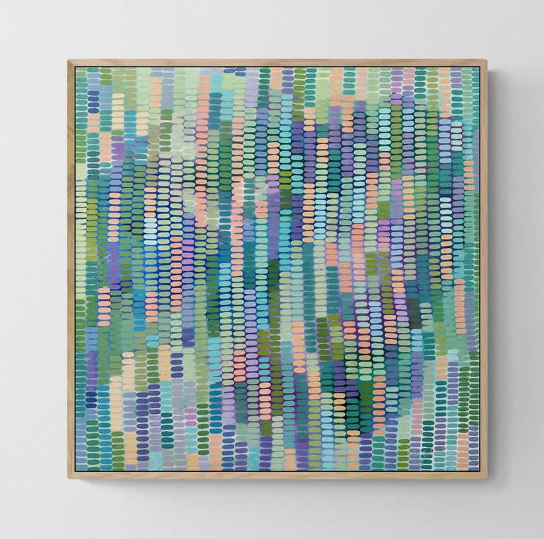 Original Abstract Expressionism Abstract Painting by Karen Goddard