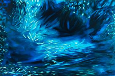Print of Water Paintings by Karen Goddard