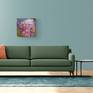 The work is unframed as per this image