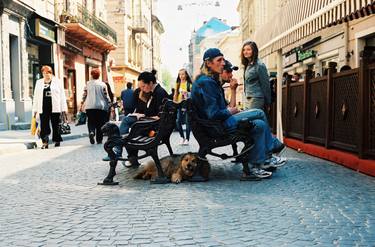 Original Street Art People Photography by Anastasia Varvarina