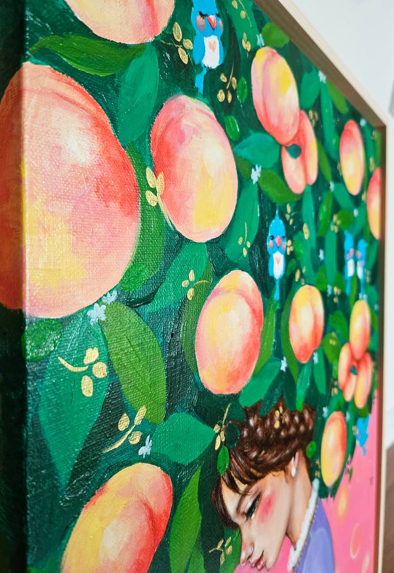 Original Pop Art Fantasy Painting by Eury Kim