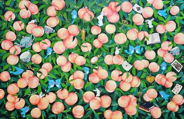 Original Garden Paintings by Eury Kim
