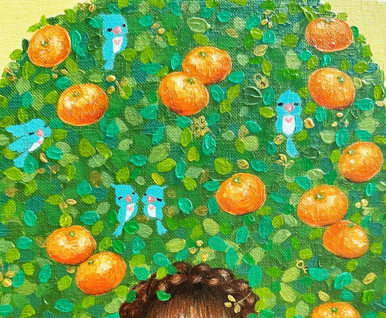 Original Impressionism Fantasy Painting by Eury Kim