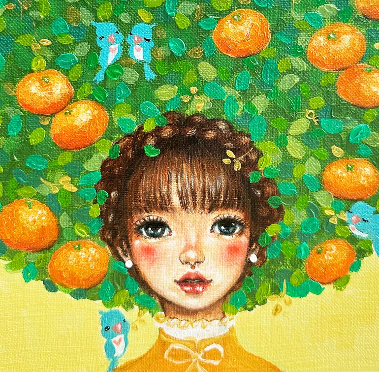 Original Impressionism Fantasy Painting by Eury Kim