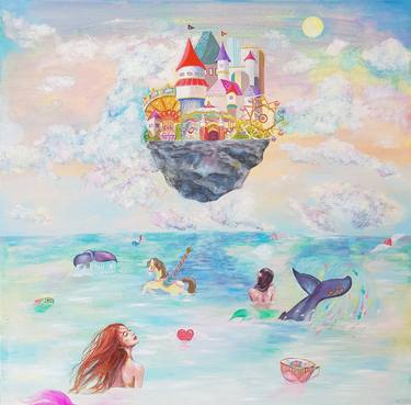 Print of Surrealism Fantasy Paintings by Eury Kim