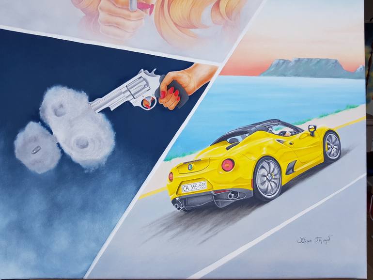 Original Figurative Women Painting by Julia Tulub