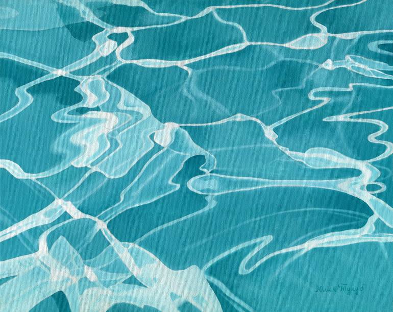 Water Study Painting by Julia Tulub | Saatchi Art