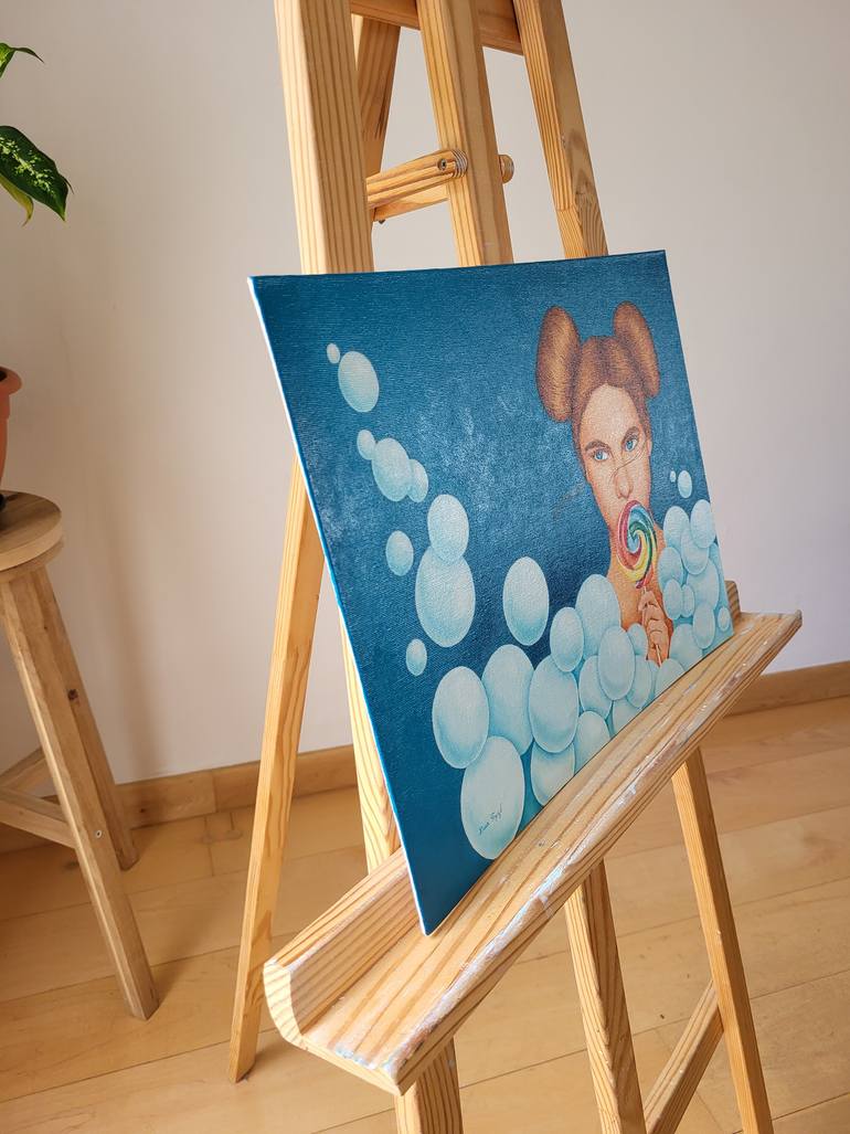Original Figurative People Painting by Julia Tulub