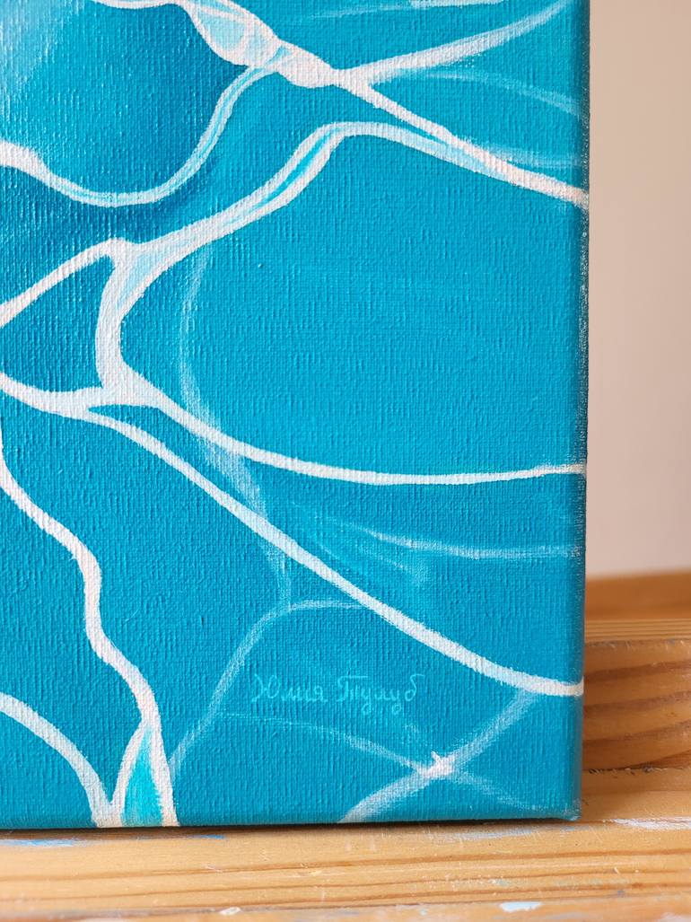 Original Abstract Expressionism Abstract Painting by Julia Tulub