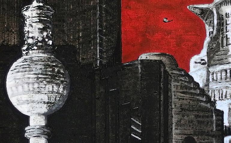 Original Modern Fantasy Painting by Ulrich Friedemann Stanke