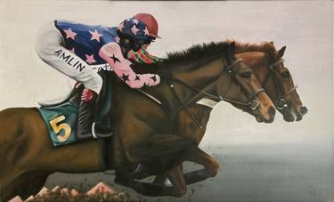 Print of Photorealism Horse Paintings by Catherine Henchie