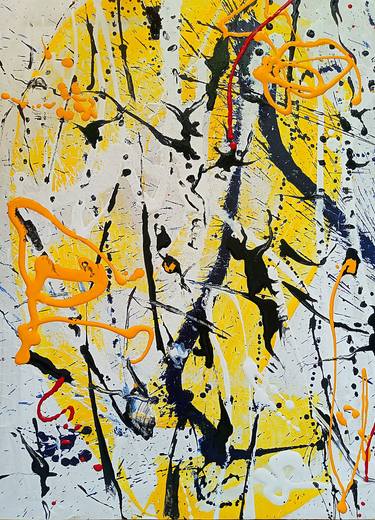 Print of Abstract Expressionism Abstract Paintings by Marina Klimanova