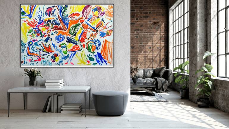 Original Abstract Painting by Marina  Klimanova 