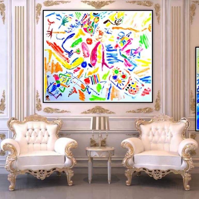 Original Abstract Painting by Marina  Klimanova 