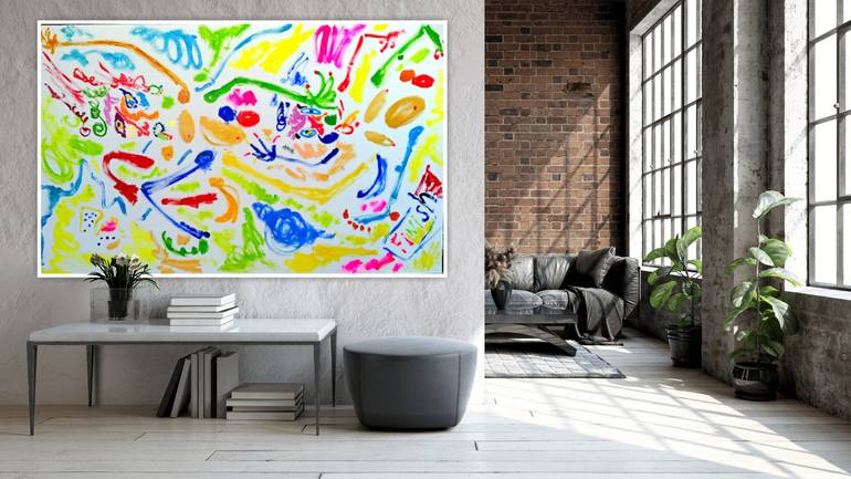 Original Abstract Painting by Marina  Klimanova 