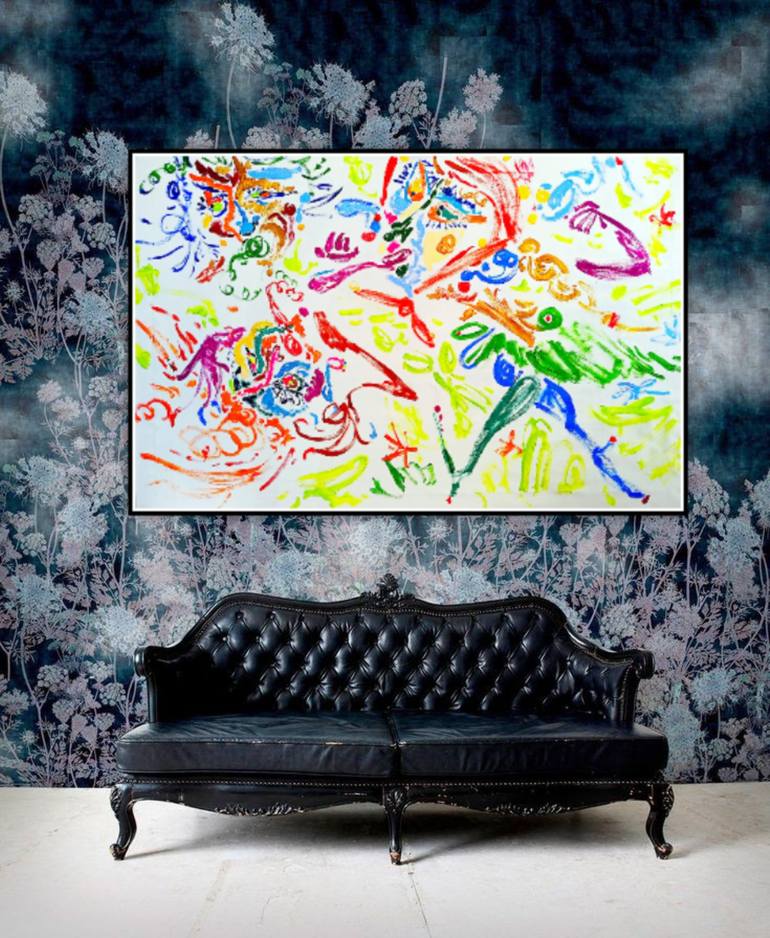 Original Abstract Painting by Marina  Klimanova 