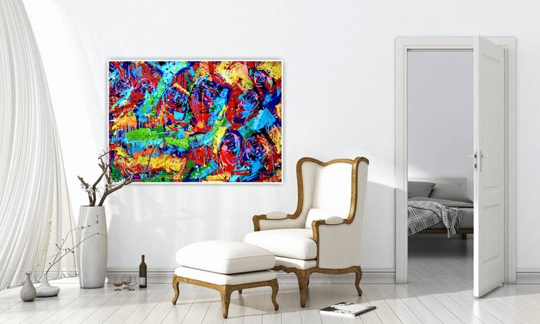 Original Abstract Painting by Marina  Klimanova 