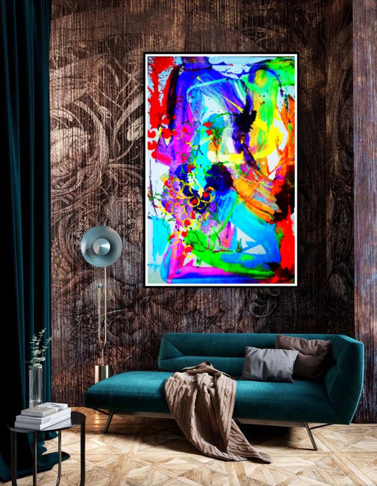 Original Abstract Painting by Marina  Klimanova 