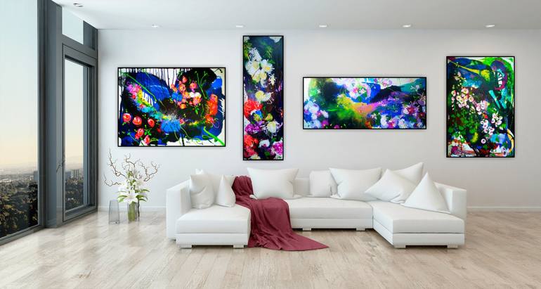 Original Abstract Painting by Mara Kliman