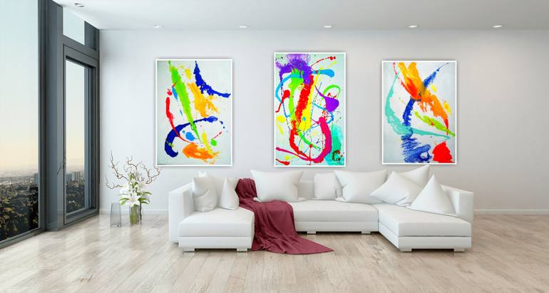 Original Abstract Painting by Marina  Klimanova 