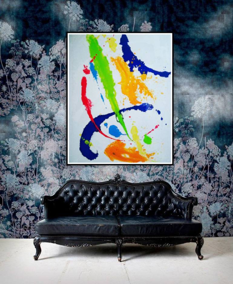 Original Abstract Painting by Mara Kliman