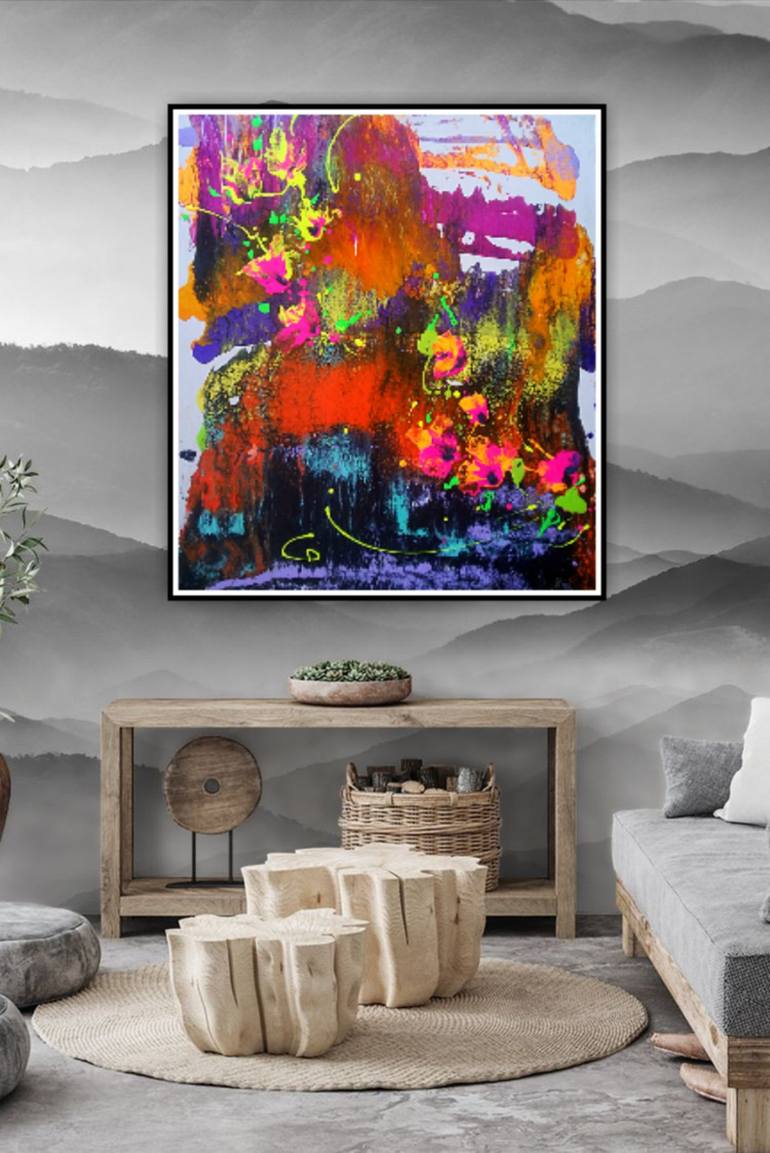 Original Abstract Painting by Marina  Klimanova 