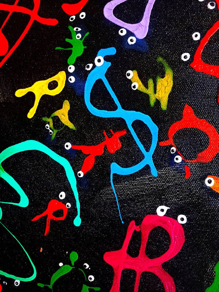 Original Abstract Expressionism Abstract Painting by Marina Klimanova