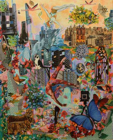 Original Cities Mixed Media by Claudia Ramey