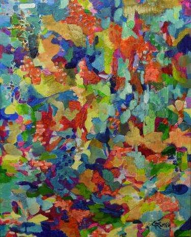 Original Abstract Expressionism Abstract Paintings by Claudia Ramey