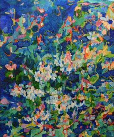 Original Contemporary Abstract Paintings by Claudia Ramey