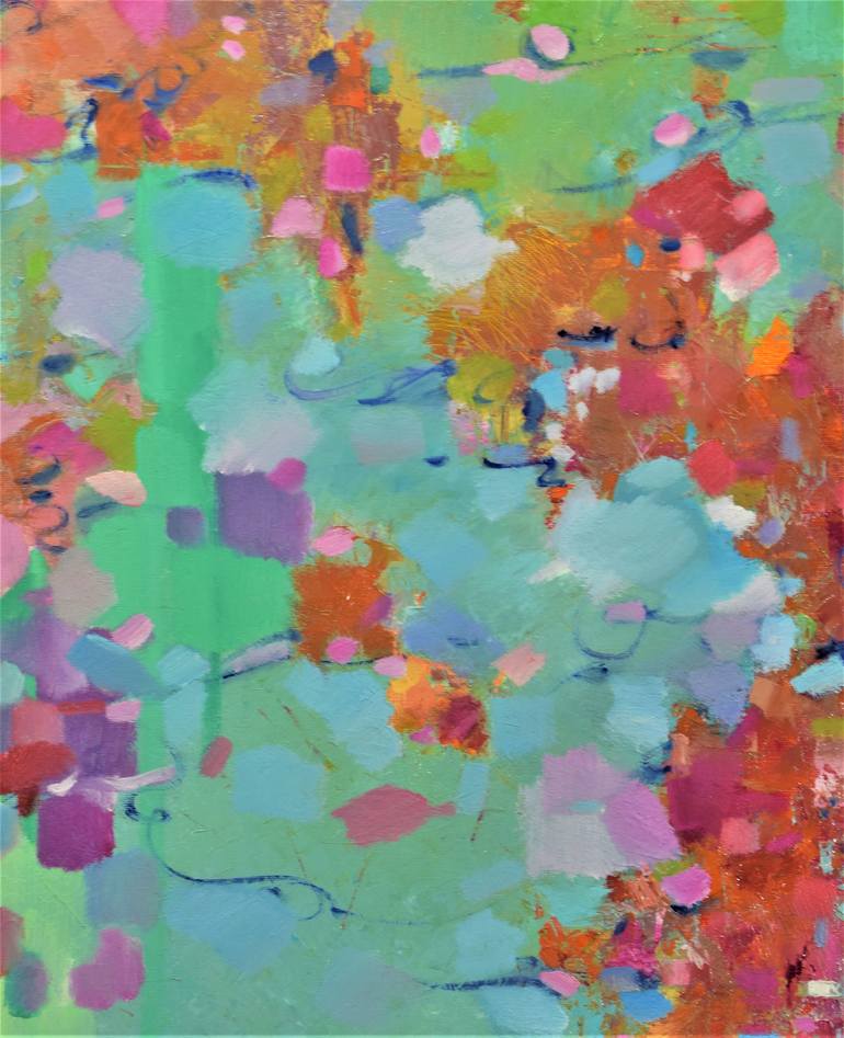 Original Abstract Painting by Claudia Ramey