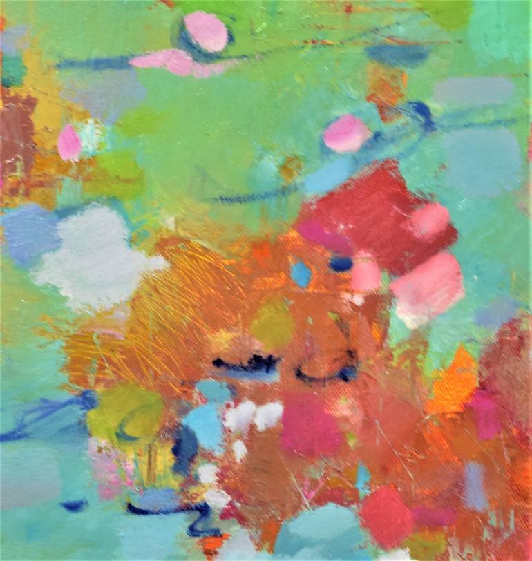 Original Abstract Painting by Claudia Ramey