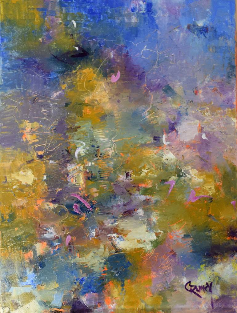 Original Abstract Painting by Claudia Ramey