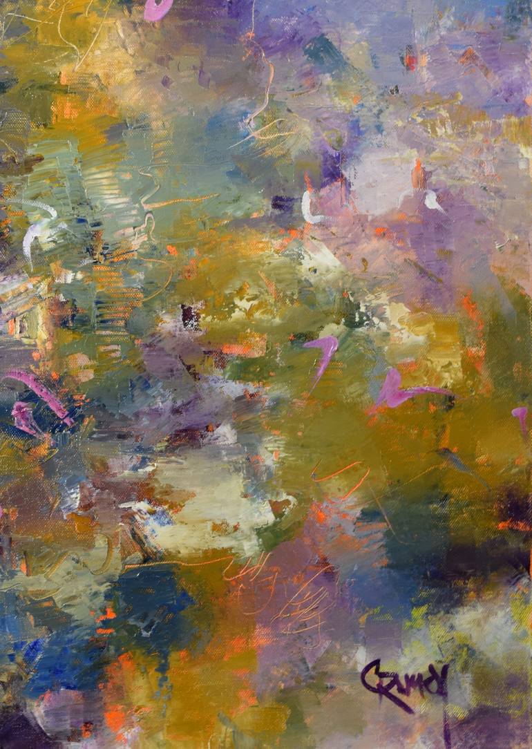 Original Abstract Painting by Claudia Ramey