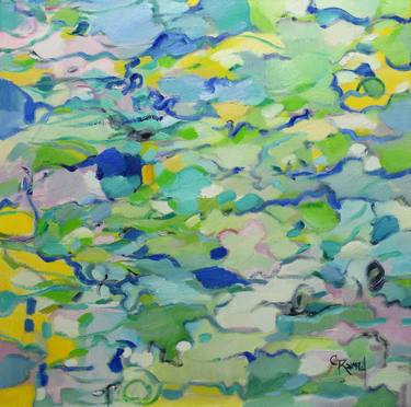 Original Abstract Paintings by Claudia Ramey