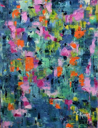 Original Abstract Paintings by Claudia Ramey